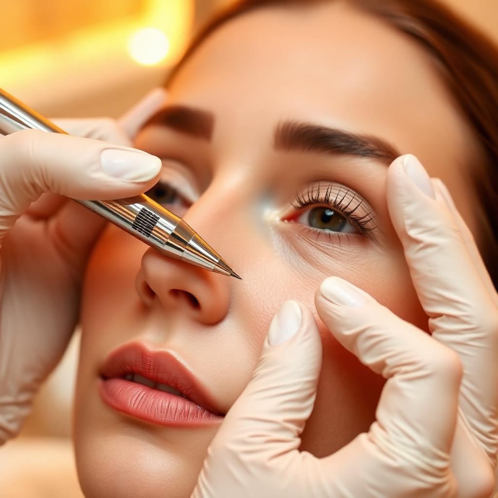 Plasma Fibroblast skin tightening treatment at Allt House in Port St. Lucie